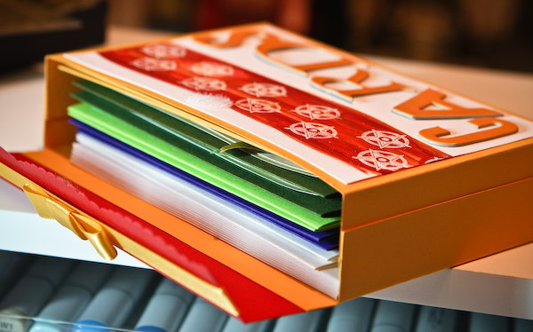 Paper: Summer Sunrise<br />
Stamps: PTI Background Basics: Stars<br />
Other: Twinkling H20s