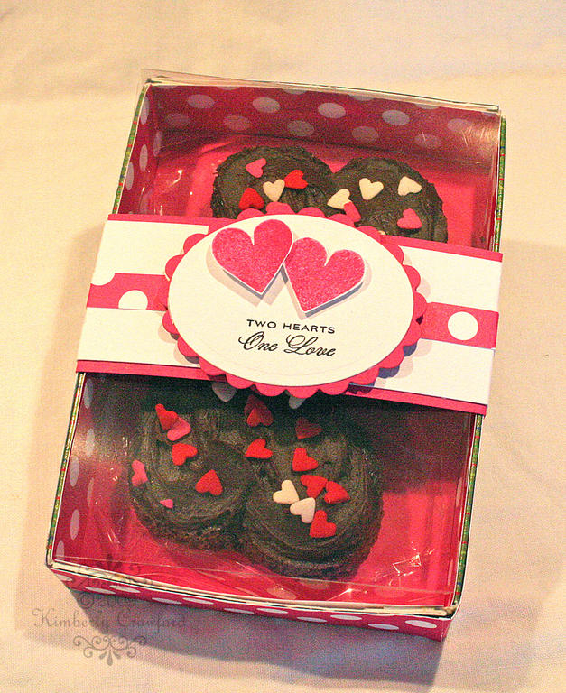 Two Hearts One Love Treat<br />
A box that I made. The cover is made from acetate. I lined the...