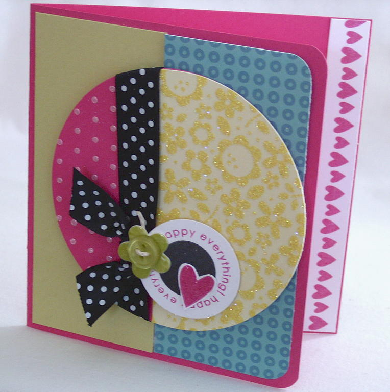 Papertrey Ink supplies used:<br />
Stamps - Around and About Sentiments and Polka Dot Basics<br...