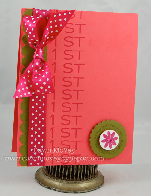 Paper: berry sorbet, ripe avocado, stamper's select white<br />
Stamps: Fresh Alphabet,...