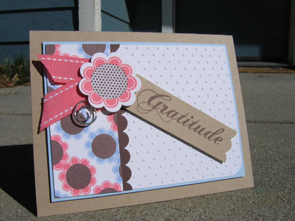 Floral Frenzy, Polkadot Basics (flowers) &amp; Spiral Bouquet (sentiment)