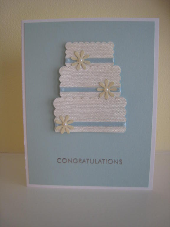 For the "Congratulations", I used the stamp from the Boards &amp; Beams set and just...