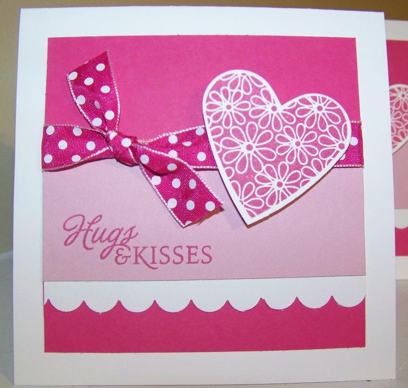 Heart Prints V-day card<br />
Raspberry Fizz, Lavender Moon/White<br />
Red/Sweet Blush/White