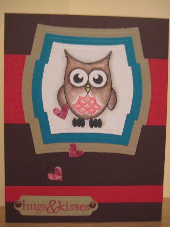 CMWC 39<br />
Stamps: PTI Wise Owl, Inkadinkado Hearts &amp; Love<br />
Ink: PTI True Black,...