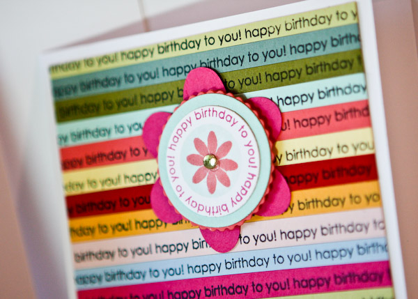 Credits<br />
Stamps: PTI Around and About Sentiments<br />
Paper: Aqua Mist, Spring Moss,...