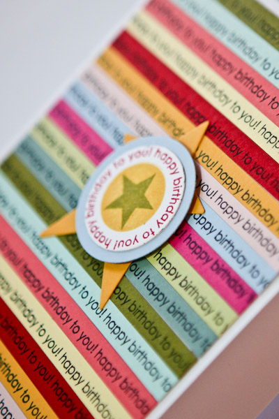 Credits<br />
Stamps: PTI Around and About Sentiments<br />
Paper: Aqua Mist, Spring Moss,...