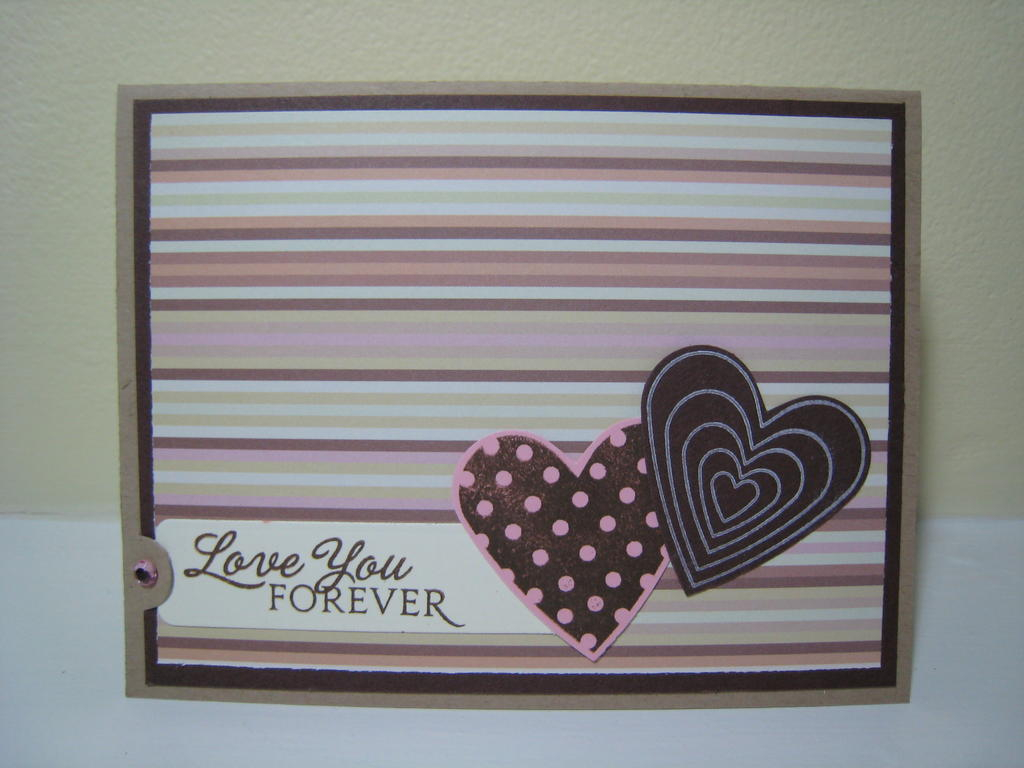 Supplies (all from PTI unless otherwise noted)<br />
Paper: Kraft; Chocolate Chip, Pretty in...