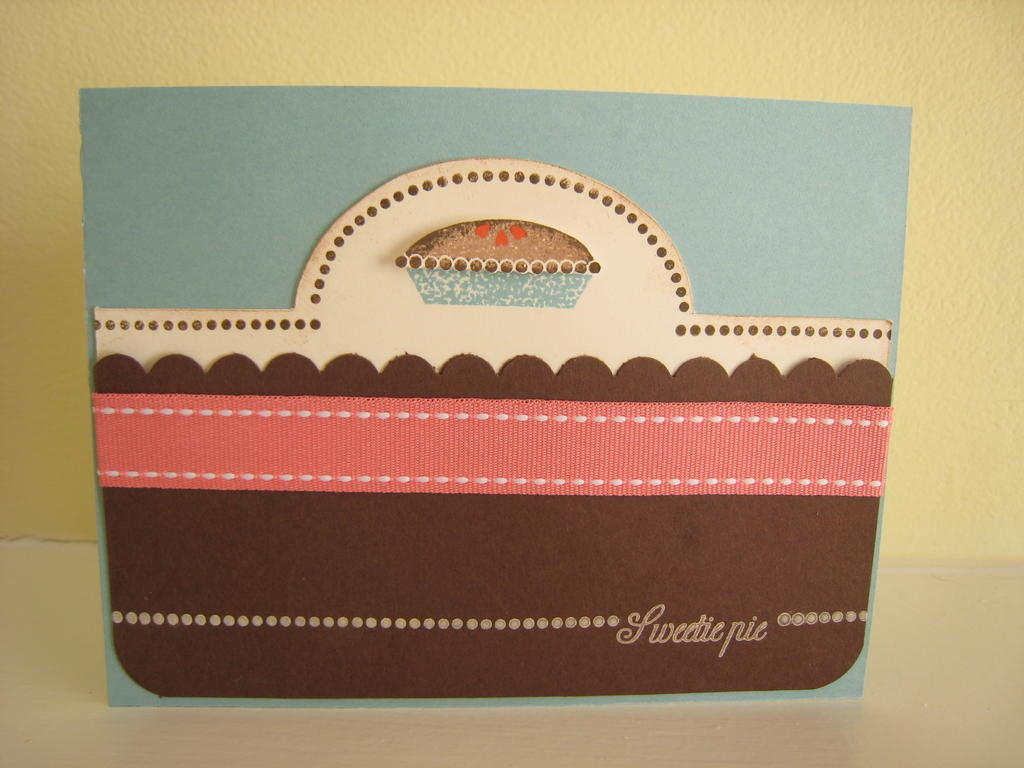 Supplies (all from PTI unless otherwise noted)<br />
Paper: Dark Chocolate, Vintage Cream; Baja...