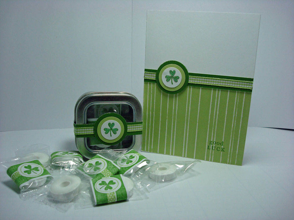 St. Pats Day Treat Box and Card
