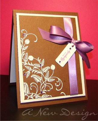 :: My Goodies {Sympathy} ::<br />
Stamps: Papertrey Ink-With Sympathy; Mixed Messages<br />...