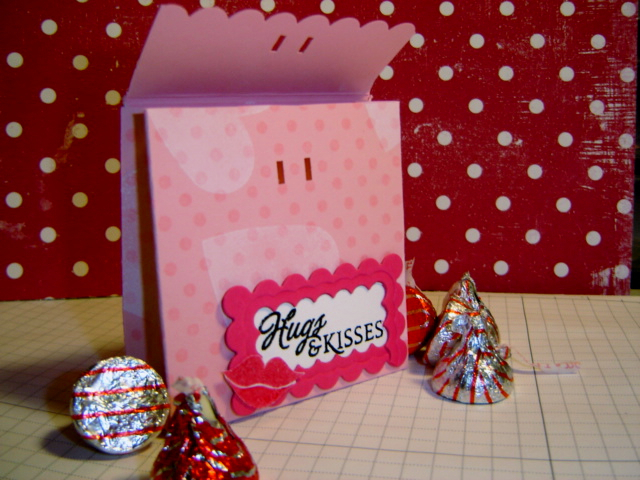 Hugs and Kisses box with contents