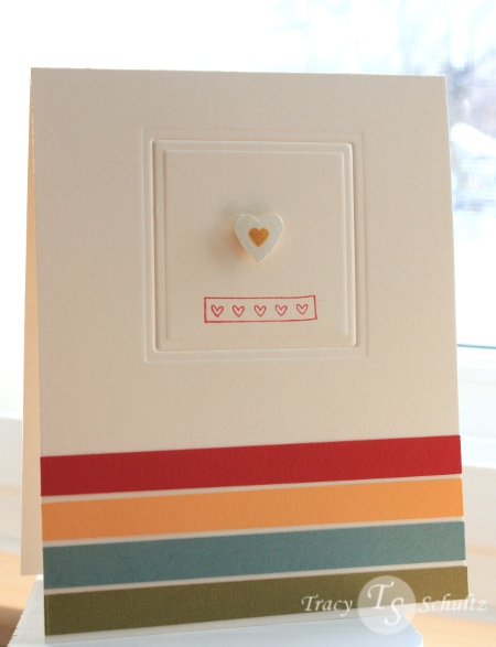 Card for Nichole&#039;s over the rainbow challenge.
