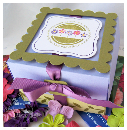 Welcome Spring other side<br />
<br />
Welcome Spring Flower Pot Box<br />
<br />
I designed...