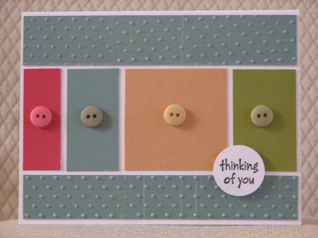 A thinking of you card for a friend.