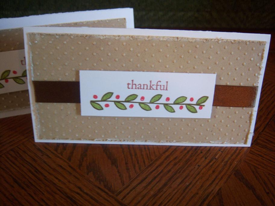 Rustic Thank You (Charmaine Poon)