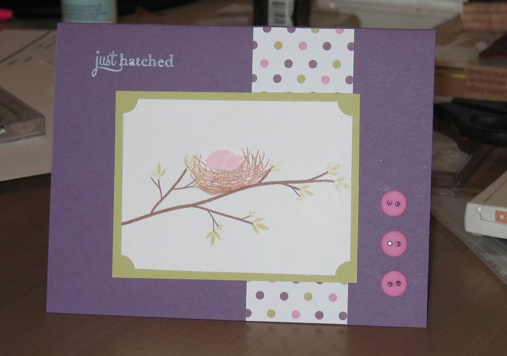 Here is my entry for the PTI Bitty Dot Sketch Challenge. My cutting wasn&#039;t great but...