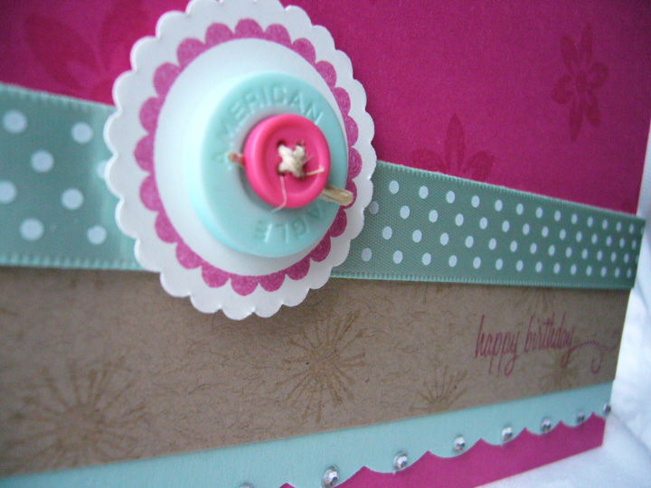 Close up of the buttons