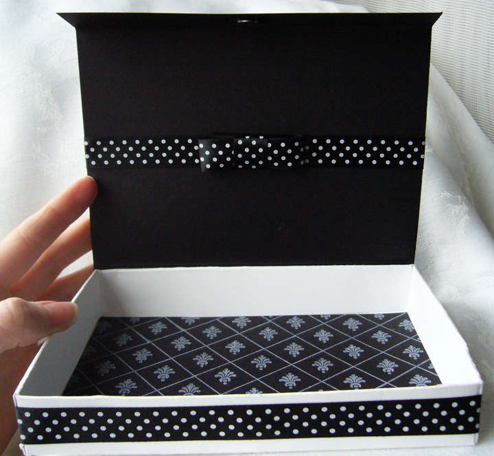 This is the inside view...I used Guidelines to create the base of the box.