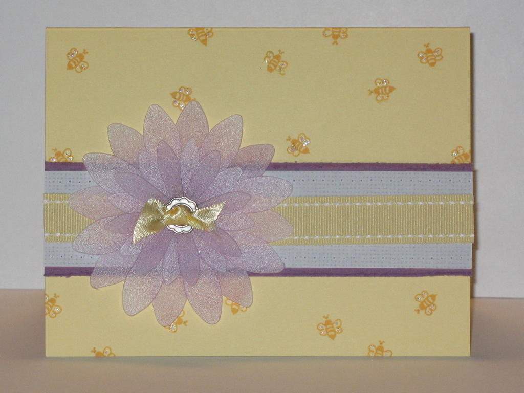 Since I took this picture I rounded the corners of the card.<br />
The inside says &quot;Like...