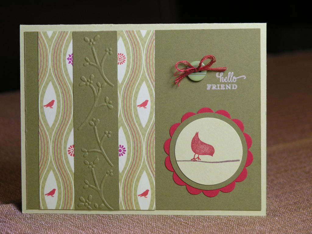 My Friends 'til the End Challenge Entry, using Birds of a Feather