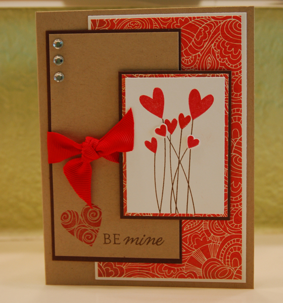 Kiera Salkowski - Feb GSS entry - "Be Mine" - Use of previously released set