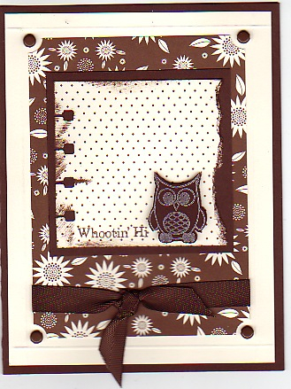 Kiera Salkowski - Feb GSS entry - "Whootin' Hi" - Use of previously released set