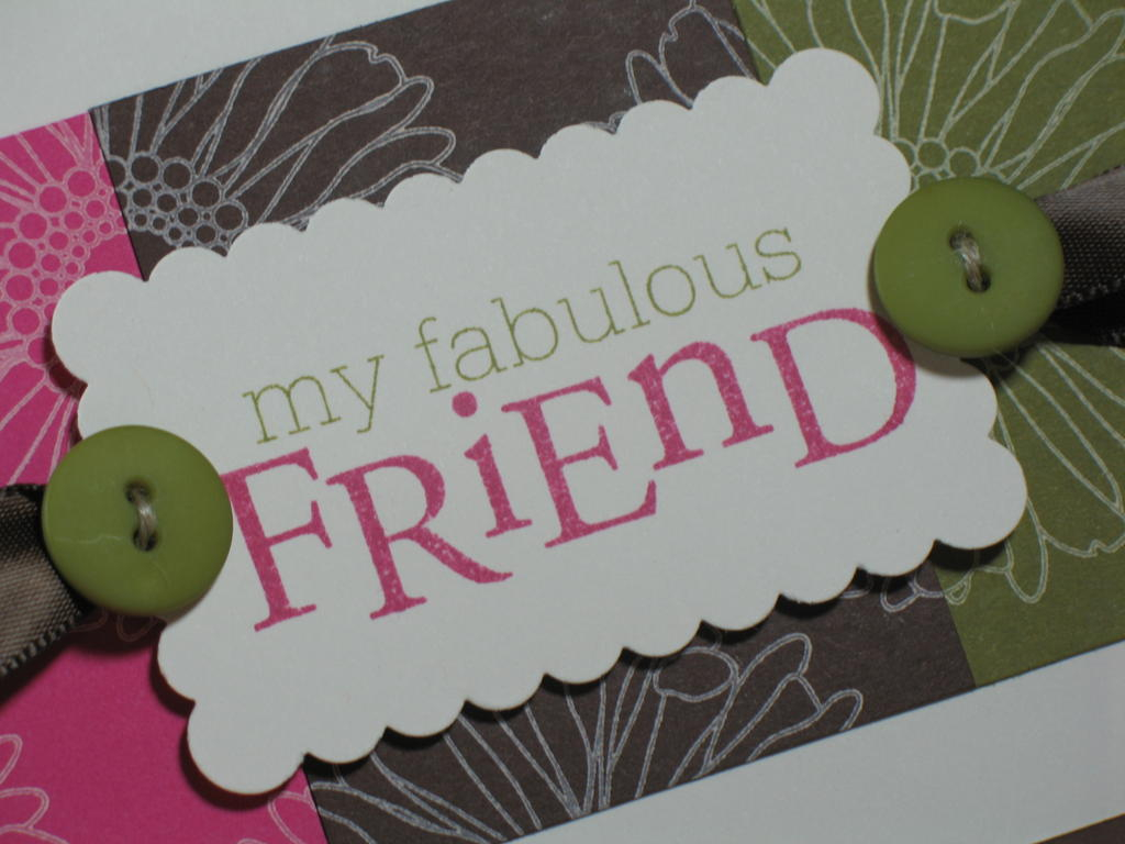 Stamps:  Friends &#039;Til The End<br />
Ink:  Raspberry Fizz, Ripe Avocado, Vintage Cream<br...