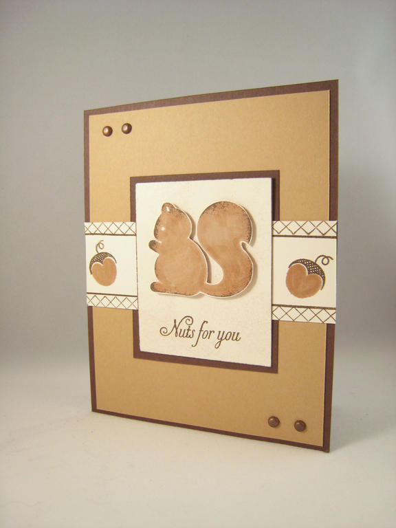 Supplies (all from PTI unless otherwise noted)<br />
Paper: Dark Chocolate, Vintage Cream;...