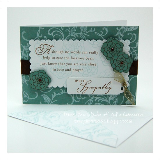 Stamps: With Sympathy; Out on a Limb Sentiments; Ink: Fresh Snow, Ocean tides, Burnt Umber;...