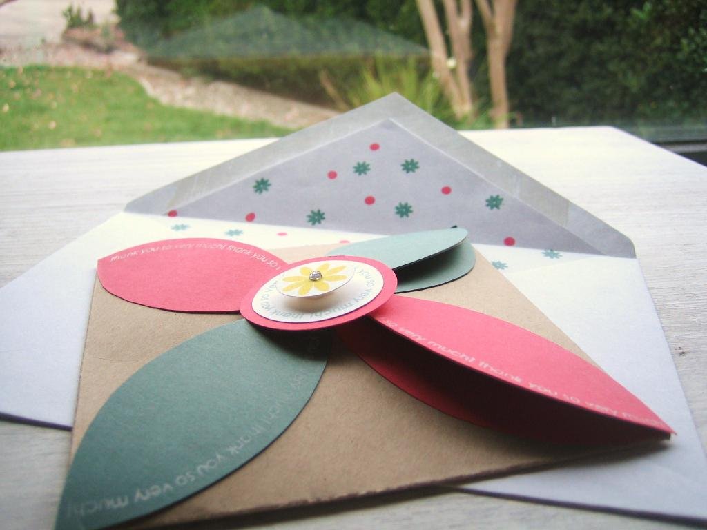 The template for cutting this card was derived by a mailer that came to me by postal mail.  I...