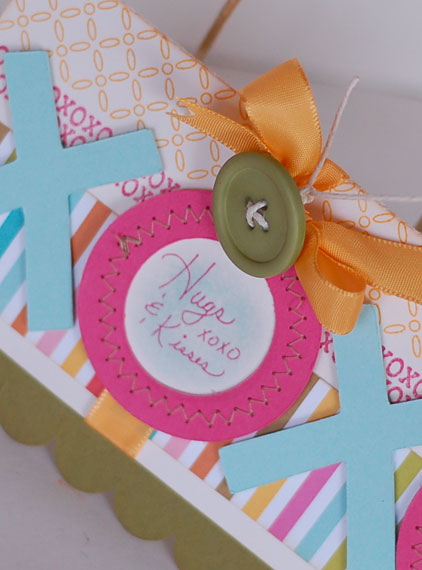 Hugs and Kisses Card Detail