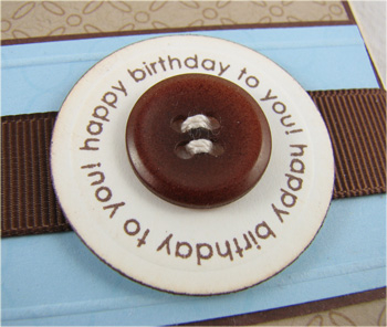 Background Basics Retro Masculine Birthday Card Detail<br />
Stamps: Background Basics Retro<br...