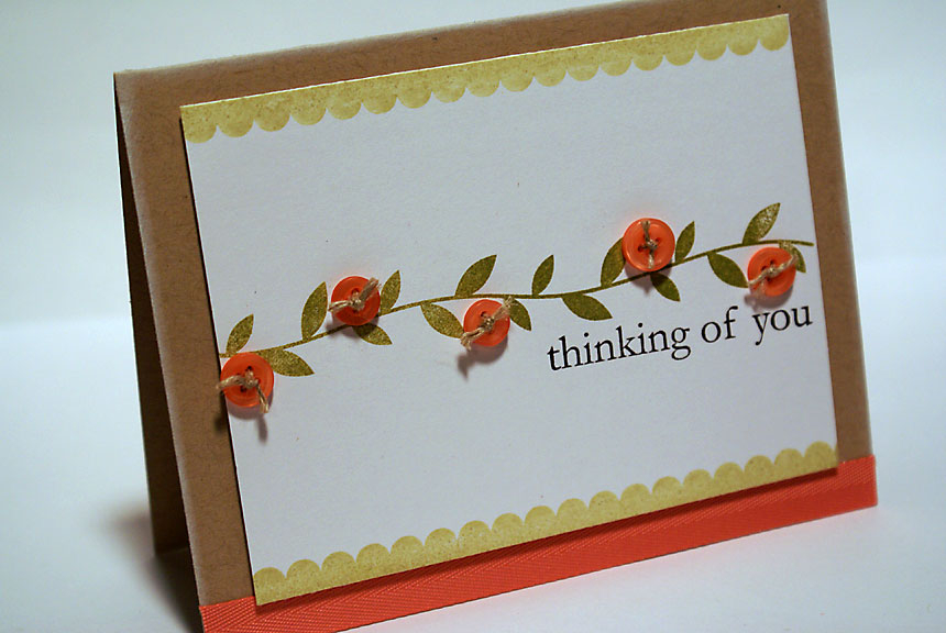 stamps: Beyond Basic Borders (Papertrey Ink)<br />
<br />
ink: Ripe Avocado, Spring Moss,...