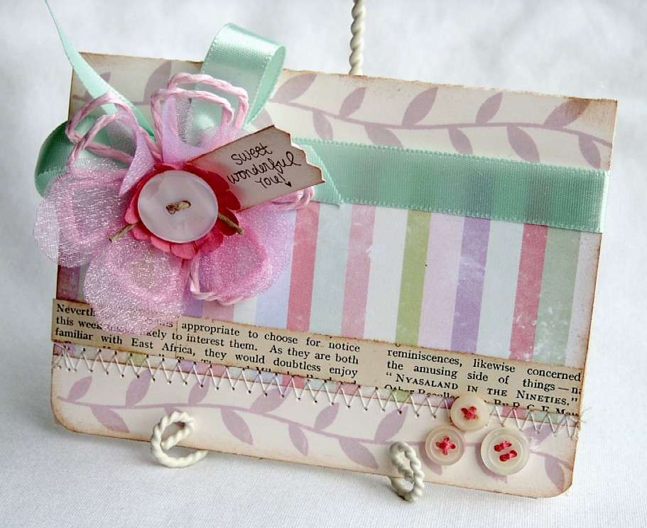 Papertrey Ink Supplies used:<br />
Handwritten Notes stamp set<br />
Beyond Borders stamps...