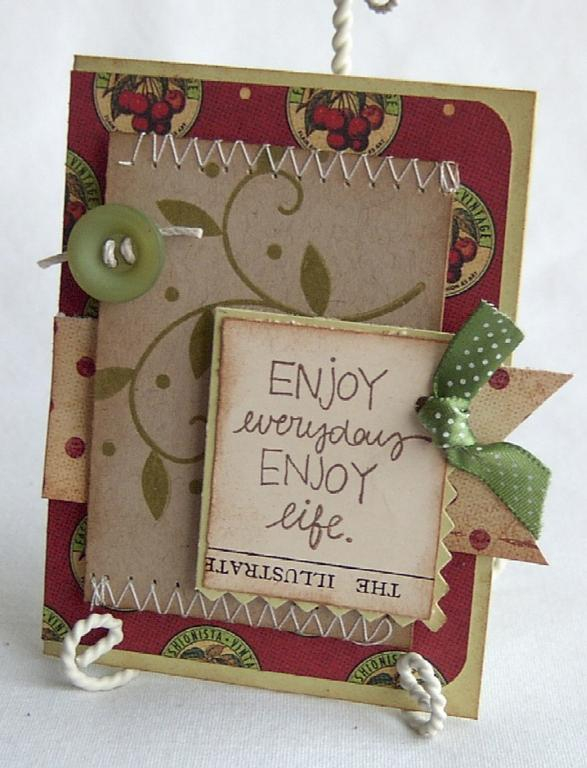 Papertrey Ink supplies used:<br />
Handwritten Notes stamp set<br />
Beyond Borders stamp...