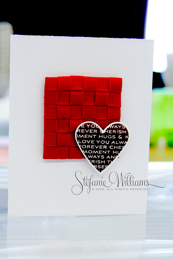 Cardstock: Stampers Select White by Papertrey Ink<br />
Stamps: Heart Prints by Papertrey...