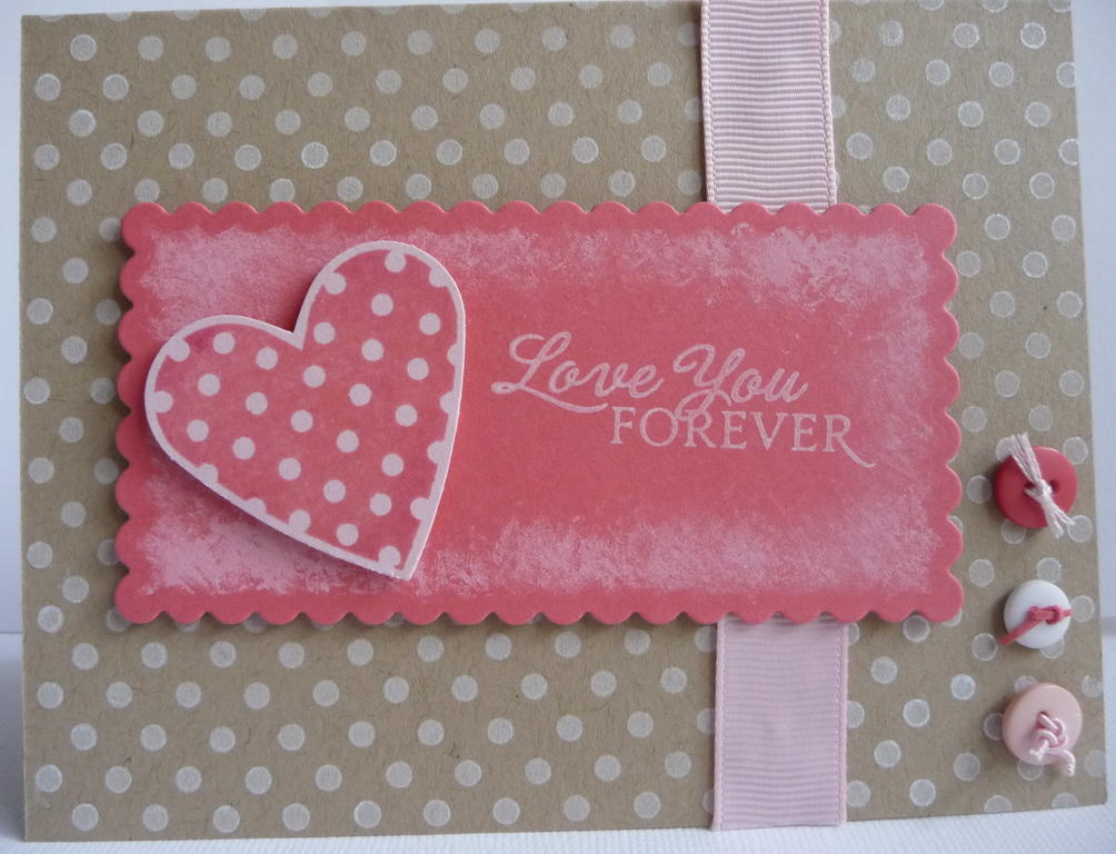 Stamps:  heart prints, polka dot basics<br />
CS: sweet blush, berry sorbet, kraft<br />...