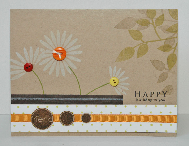 Stamps used : Beautiful Bloom / Floral Frenzy /Faux Ribbon / Polka dots basics<br />
Inks :...