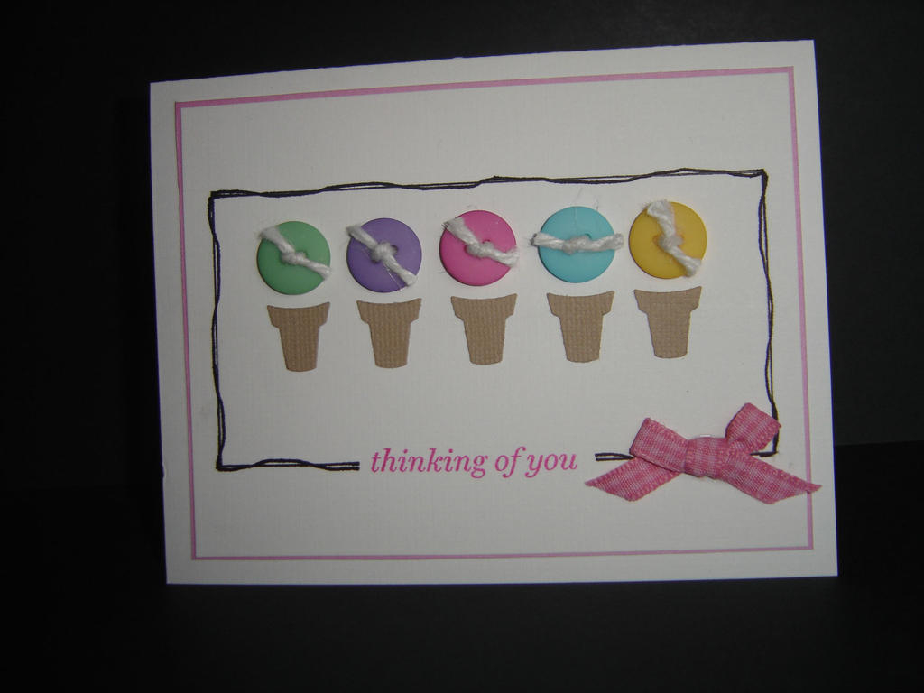Stamps: Simple Little Things (2008 Anniversary Set)<br />
Punch: Martha Stewart (ice cream...