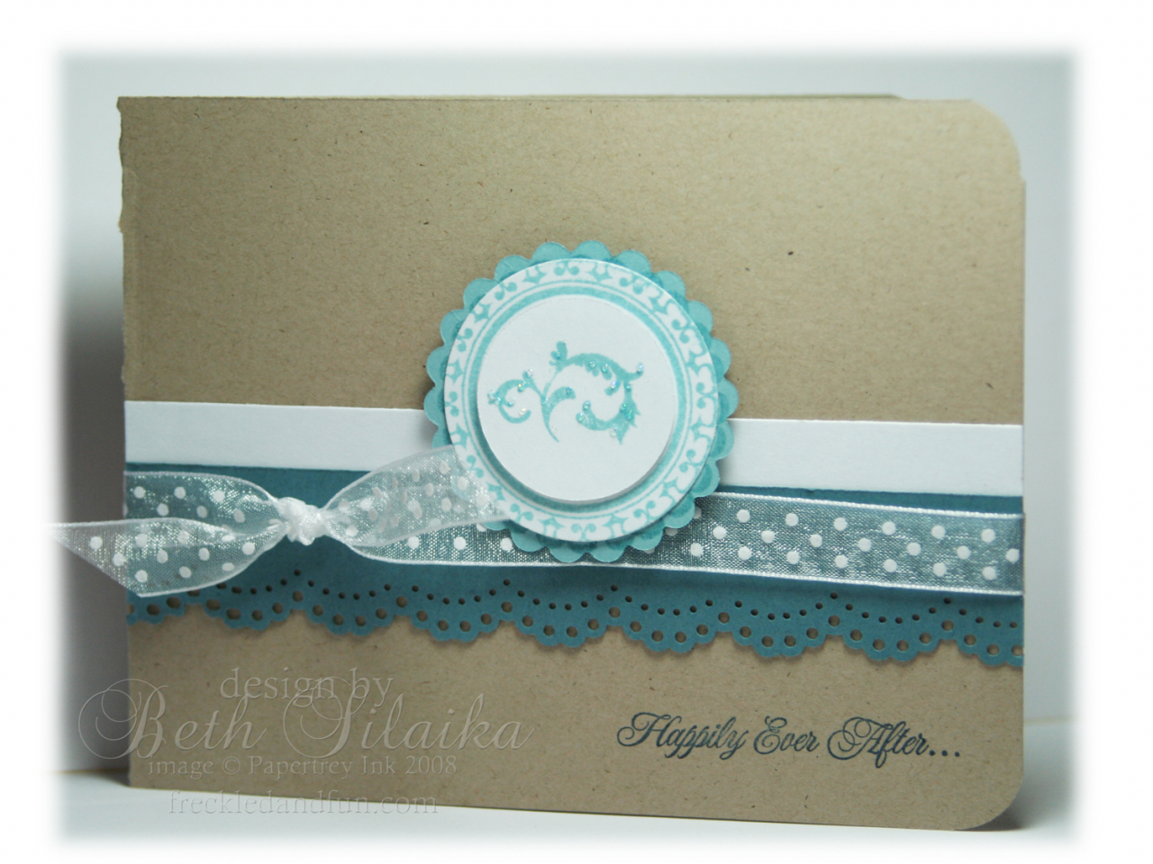 simple card using the color challenge on SCS