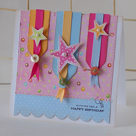 Wishing You a Happy Birthday<br />
Stamps:  Everyday Classics 2009 Anniversary Set<br />
Ink:...