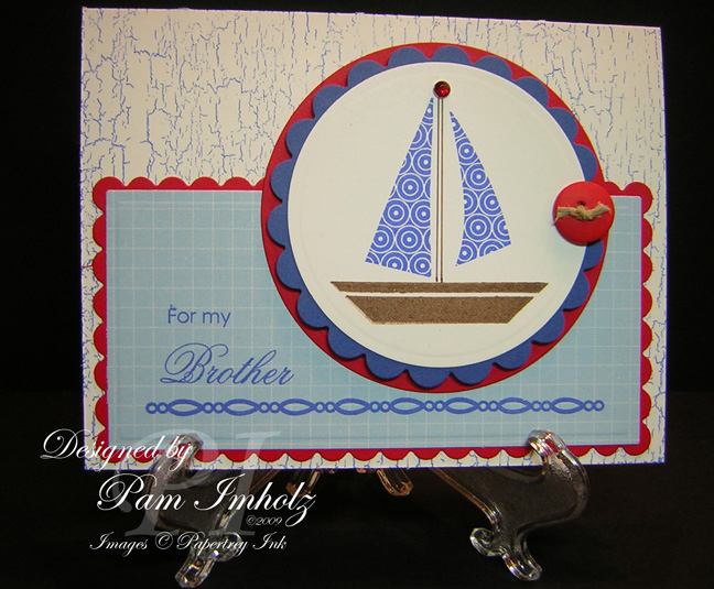 BD card for my brother. My blog has the details
