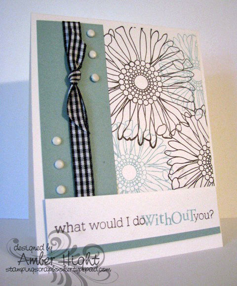 Stamps: Friends till the End<br />
Paper: White (PTI), Baja Breeze (SU!)<br />
Accessories:...