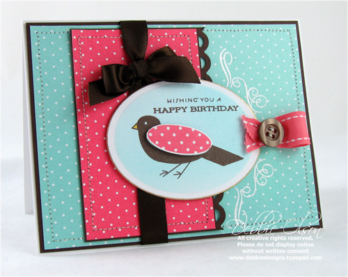 Stamps: Everyday Classics<br />
Paper: 2008 Bitty Dot Basics<br />
Cardstock: Stampers Select...