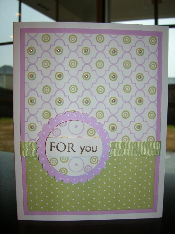 Deco Background card