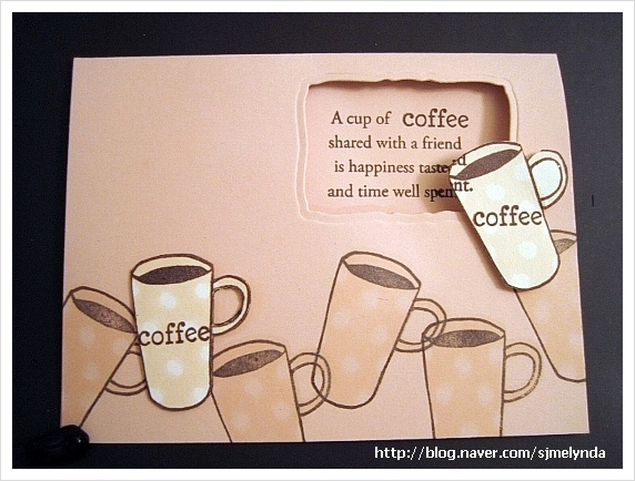 tried to make simple card.