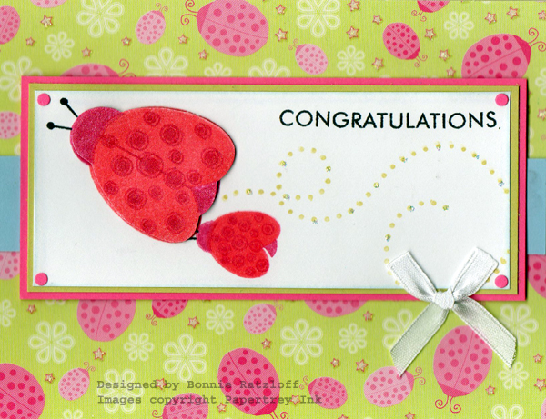 Made this last night on migraine meds for a friend having a baby girl. Used PTI&#039;s Little...