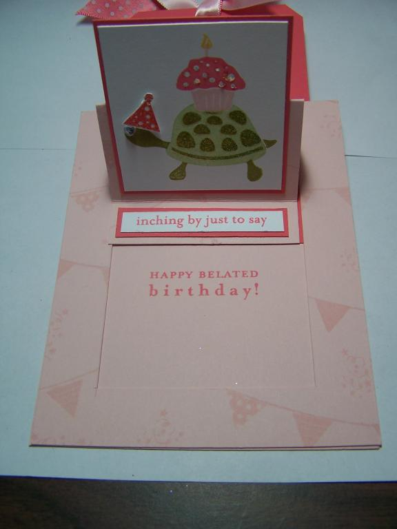 Surprise Pop Up card inside