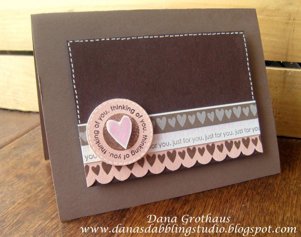 Here's a card I made today for Kristina Werner's Color Inspiration Challenge.<br />...