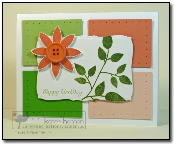 Supplies:<br />
All PaperTrey Ink unless otherwise noted.<br />
Stamps: Beautiful Blooms,...